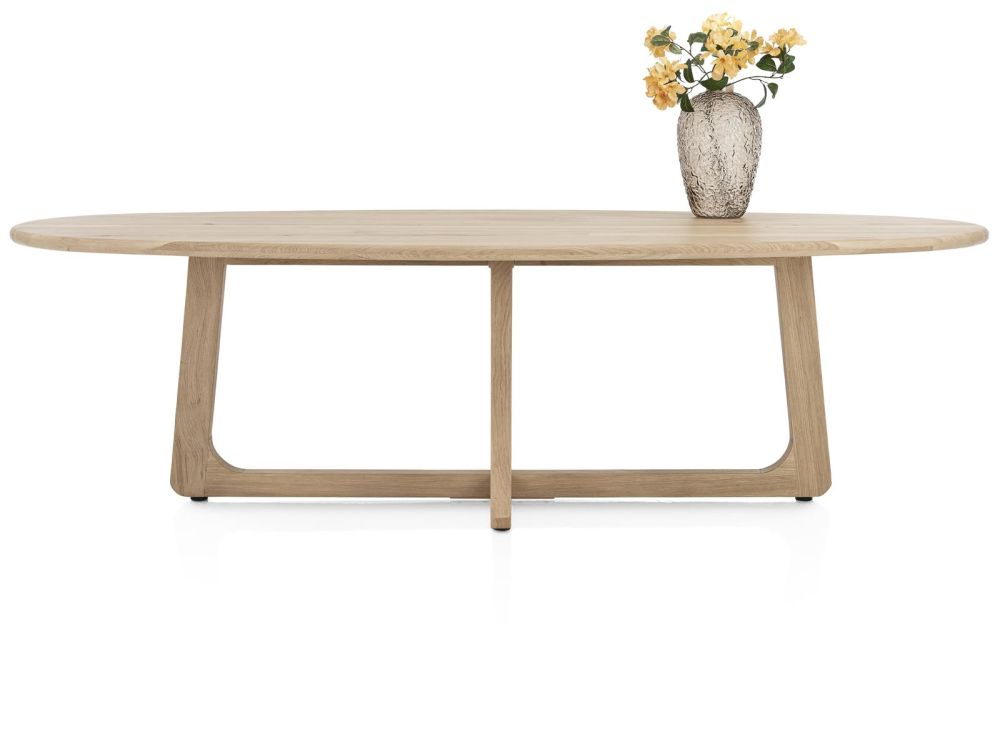Almora, eetkamertafel 270 x 120 cm - Natural sand