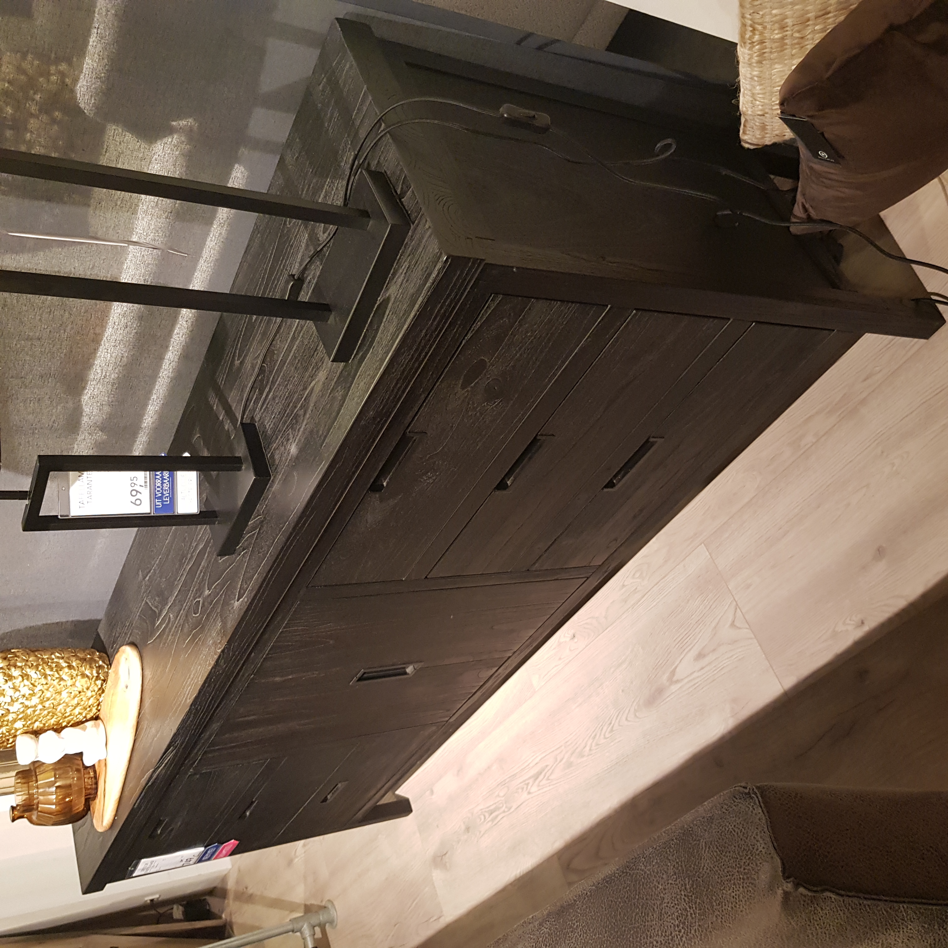 Stretto black-e 15449 dressoir 2d+6l