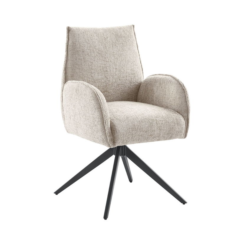 Armstoel Troi draaibaar beige
