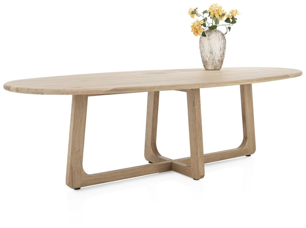 Almora, eetkamertafel 270 x 120 cm - Natural sand Almora, eetkamertafel 270 x 120 cm - Natural sand