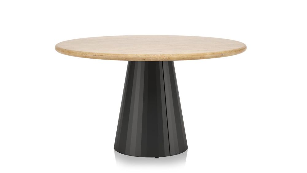 Arawood, eetkamertafel - rond - 140cm - natural