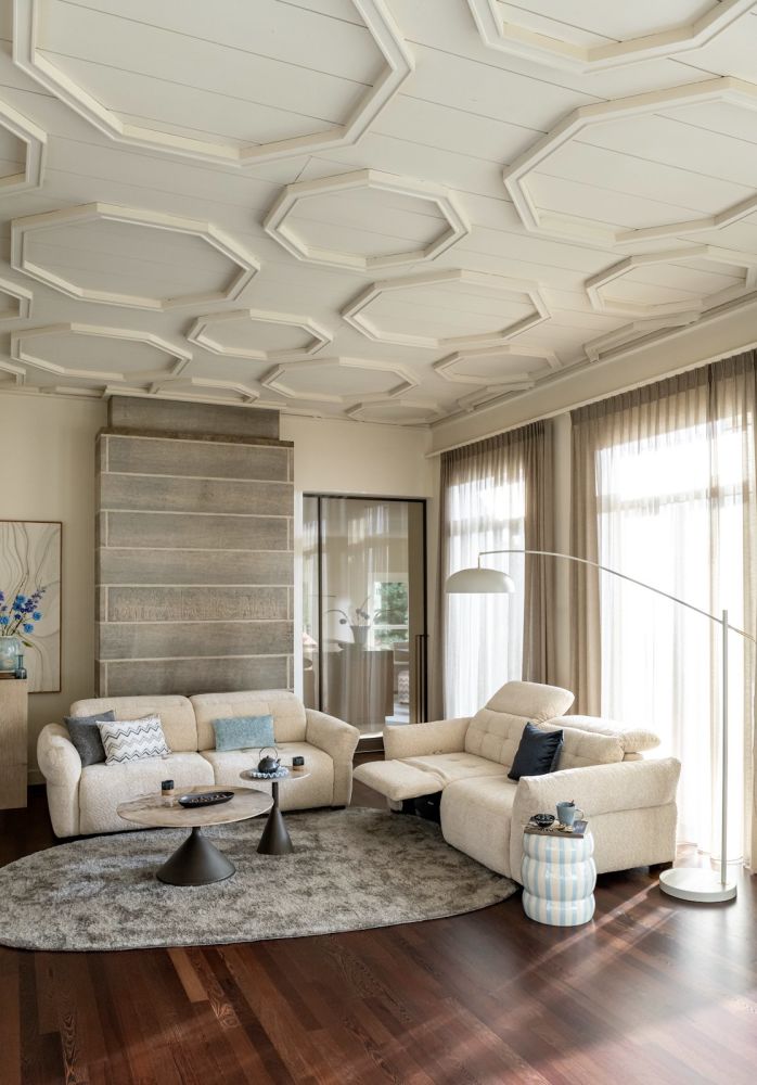 Bologna, 2-zits - fix rug - electrisch verstelbare voetsteun