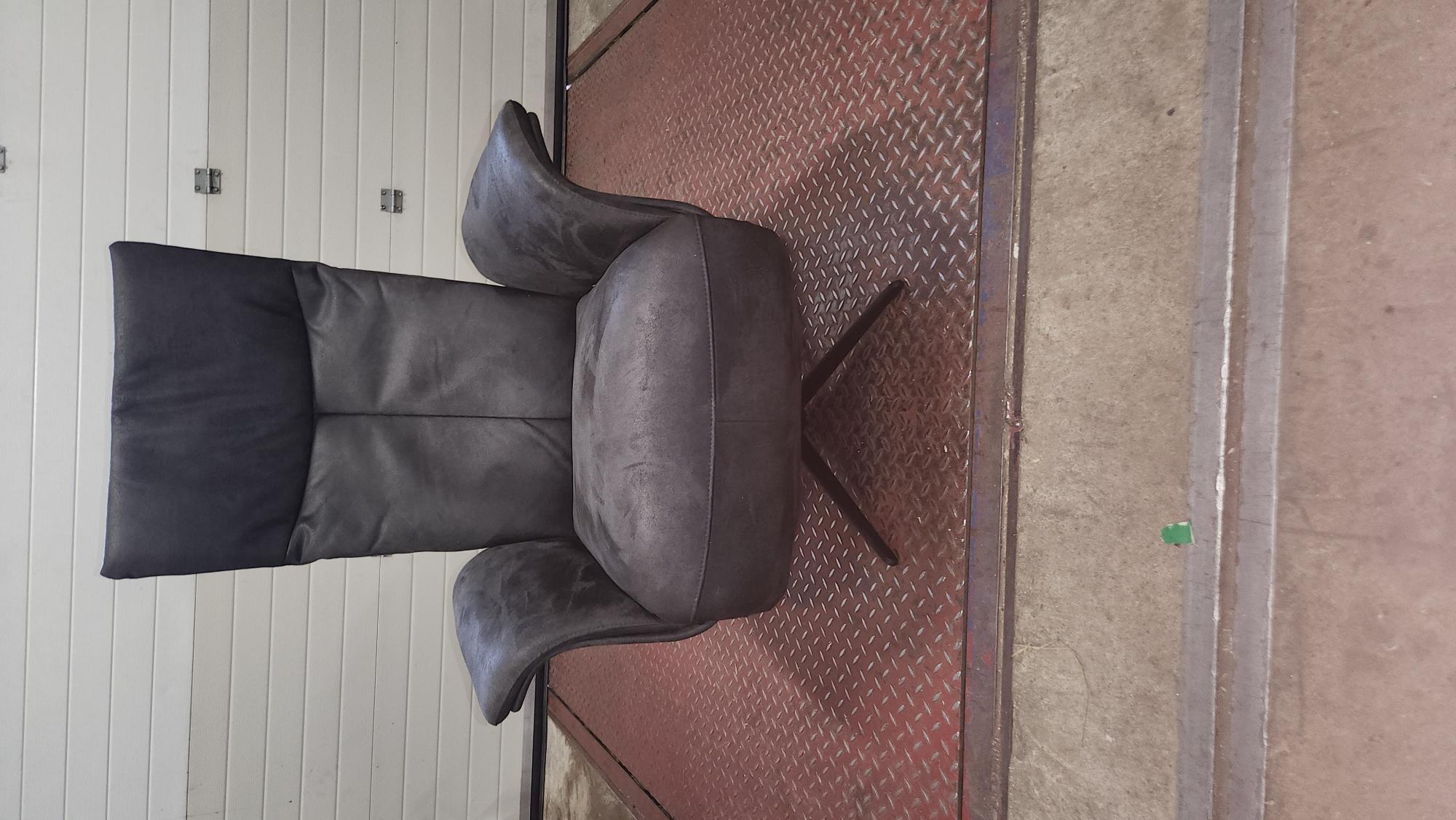 Piuro relaxfauteuil Medium rug a sg 05 Antraciet 