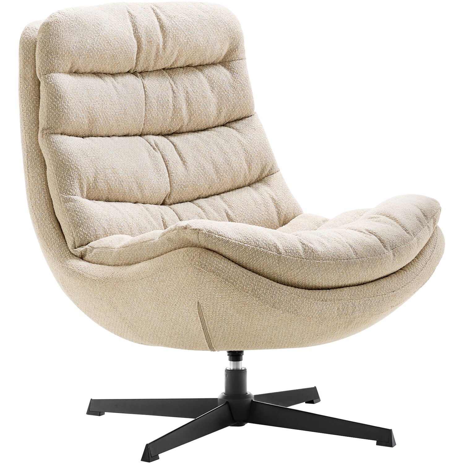 Draaifauteuil Baray beige