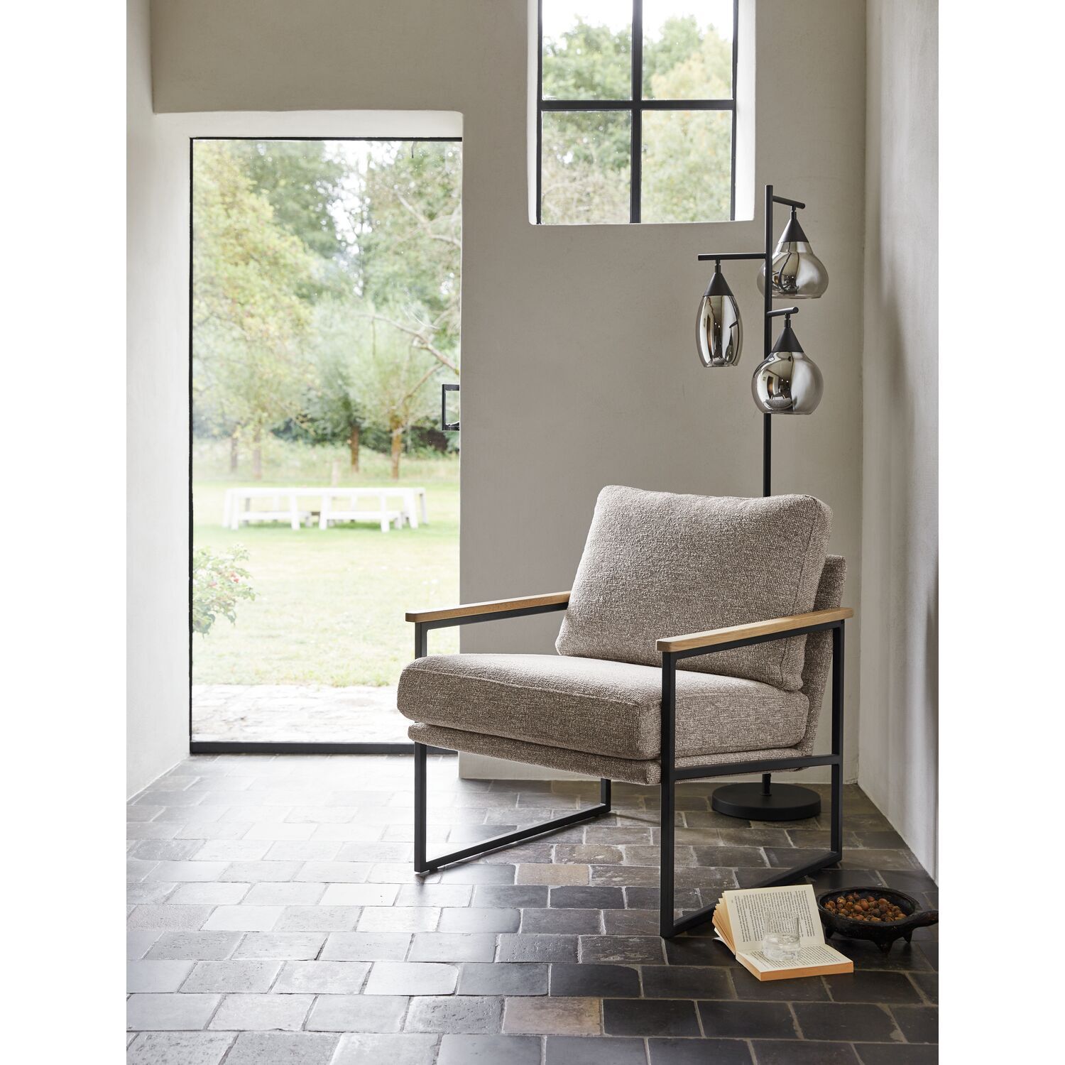 Fauteuil Claut beige