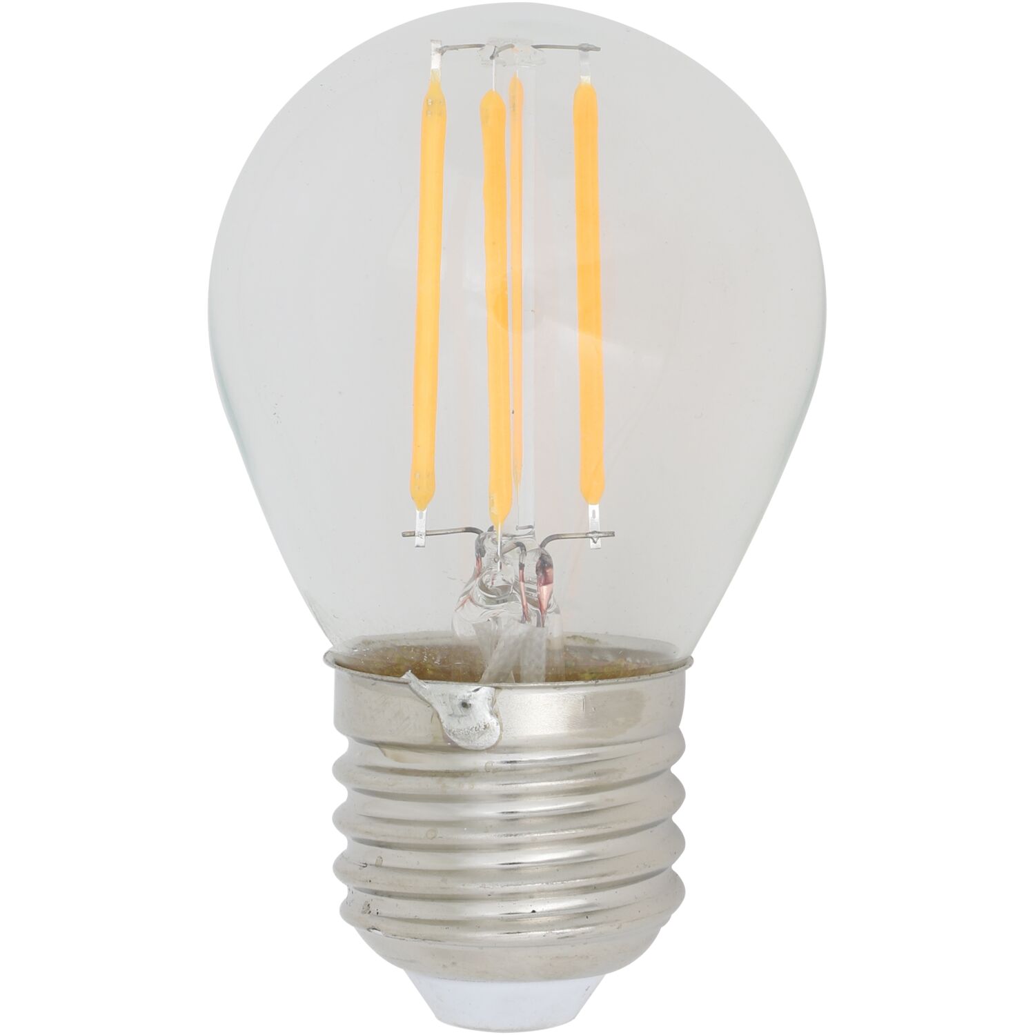 E27 Ledlamp Luce helder 4 Watt 4,5 cm kogel