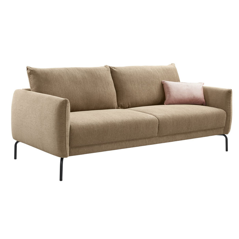 3 zitsbank Vinita bruin basic comfort