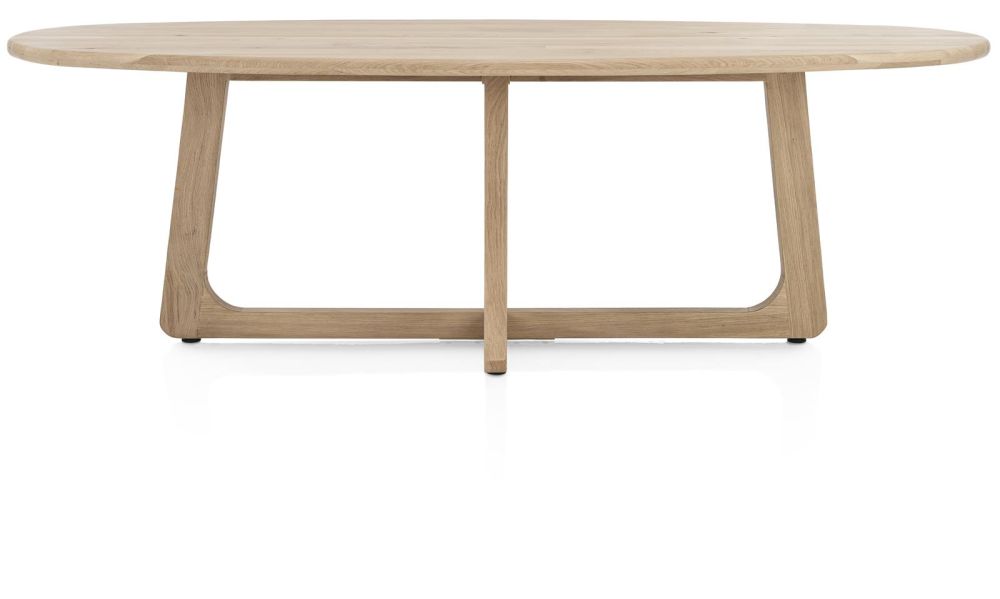 Almora, eetkamertafel 240 x 120 cm - Natural sand