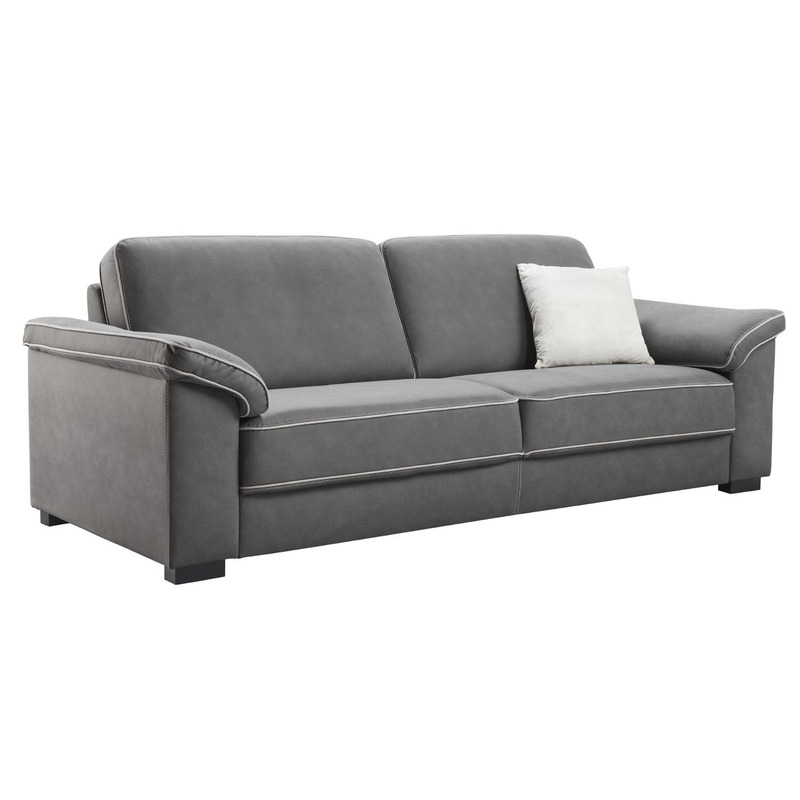 3 zitsbank Candelas grijs basic comfort