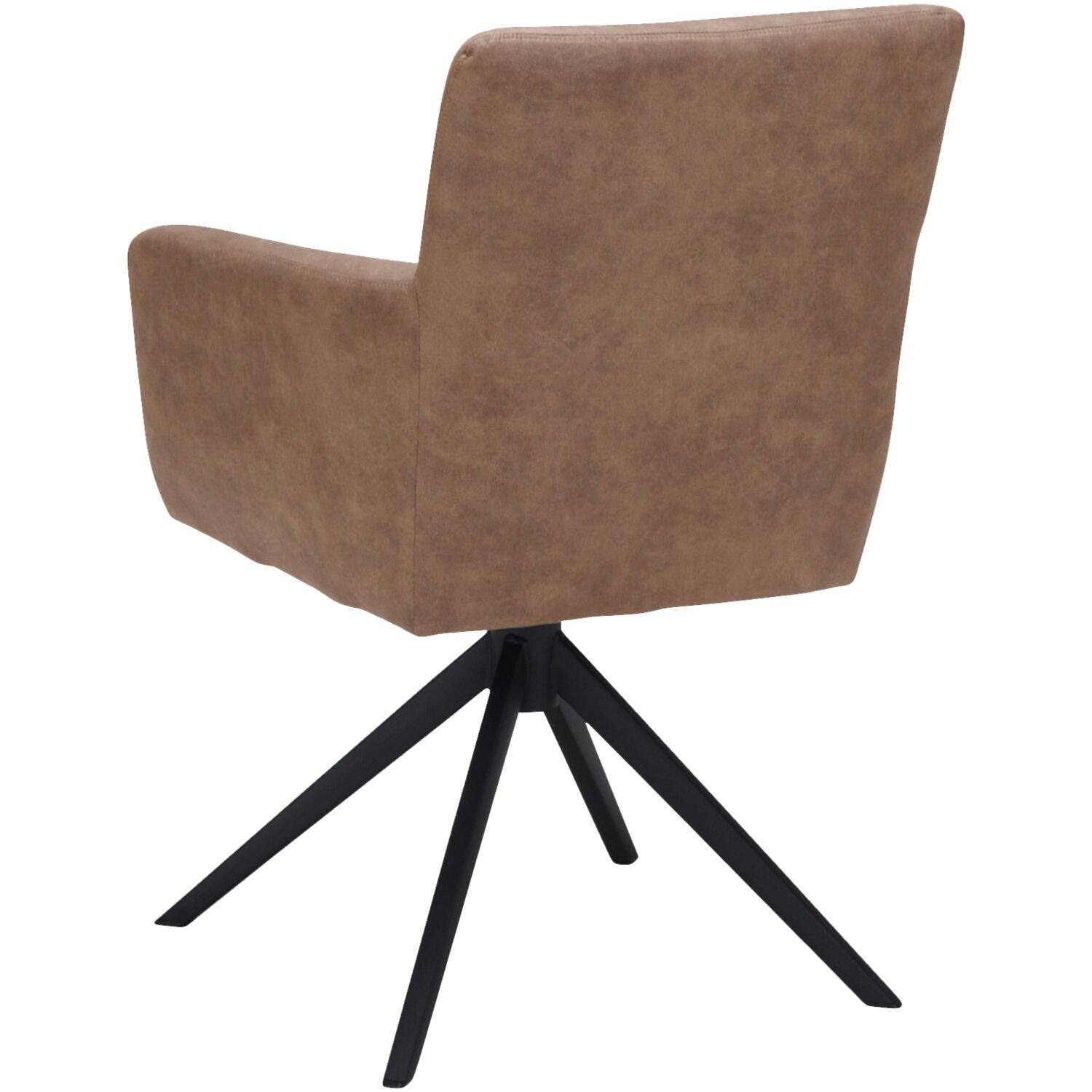 Eetkamerstoel Cassina draaibaar microvezel taupe