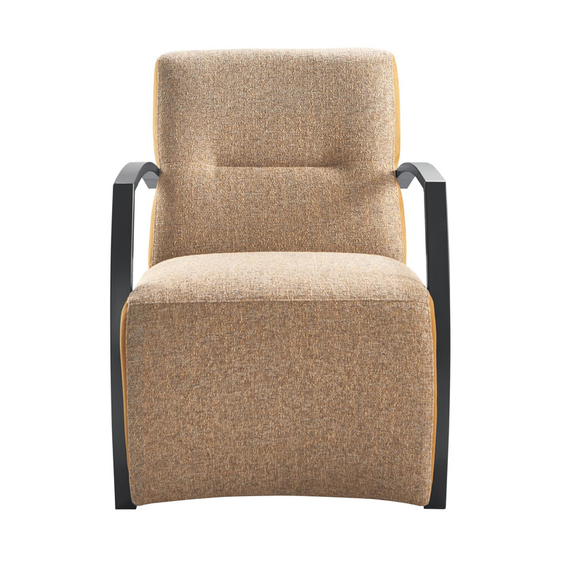Fauteuil Metal caramel bronze
