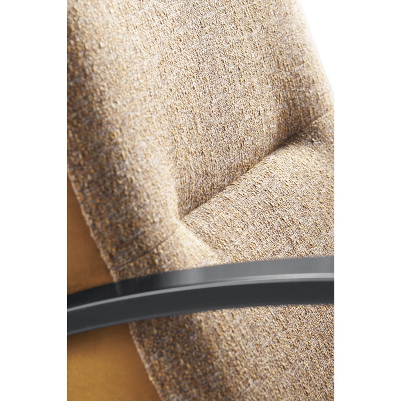 Fauteuil Metal caramel bronze