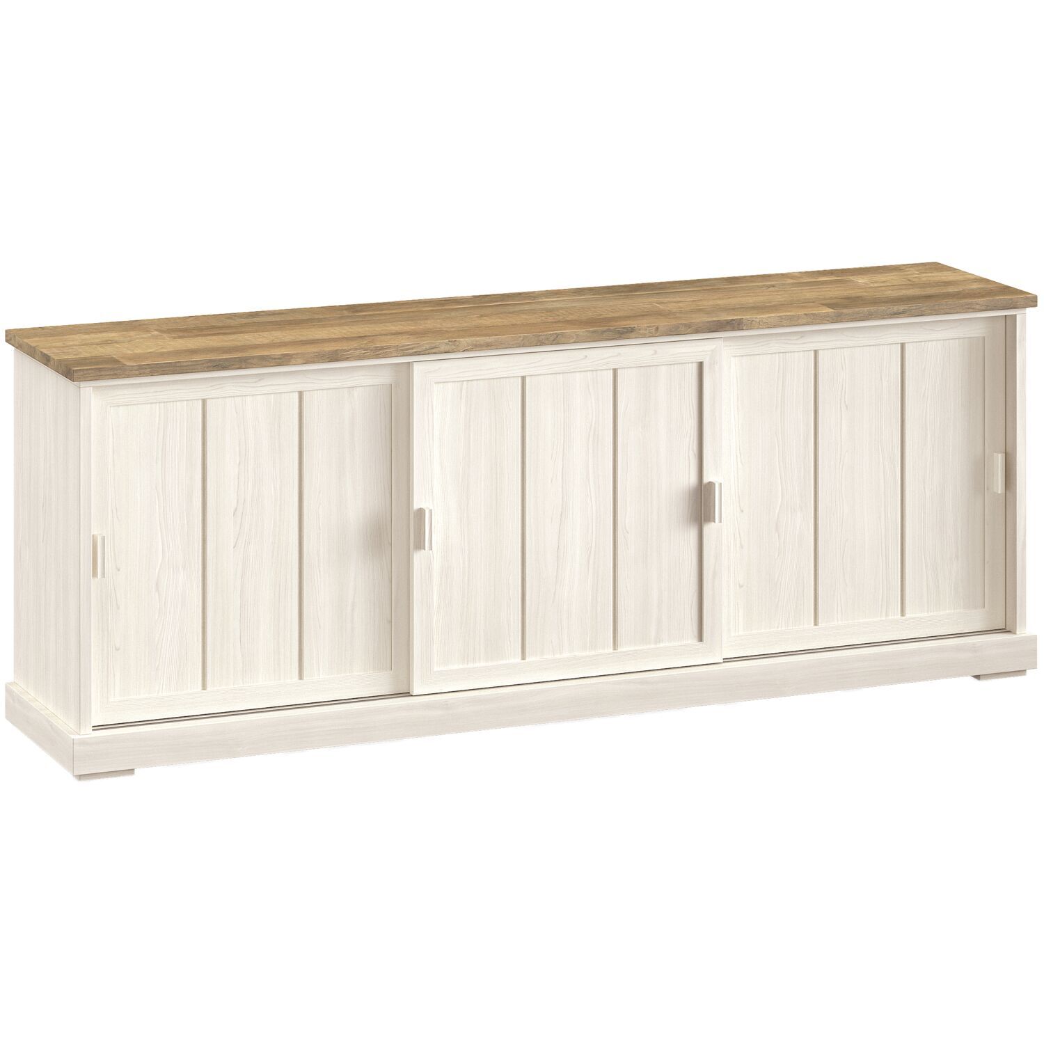 Dressoir Eldora 233 cm met 3 schuifdeuren