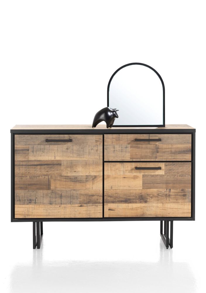 Avalon, dressoir 127 cm - 2-deuren + 1-lade - Driftwood