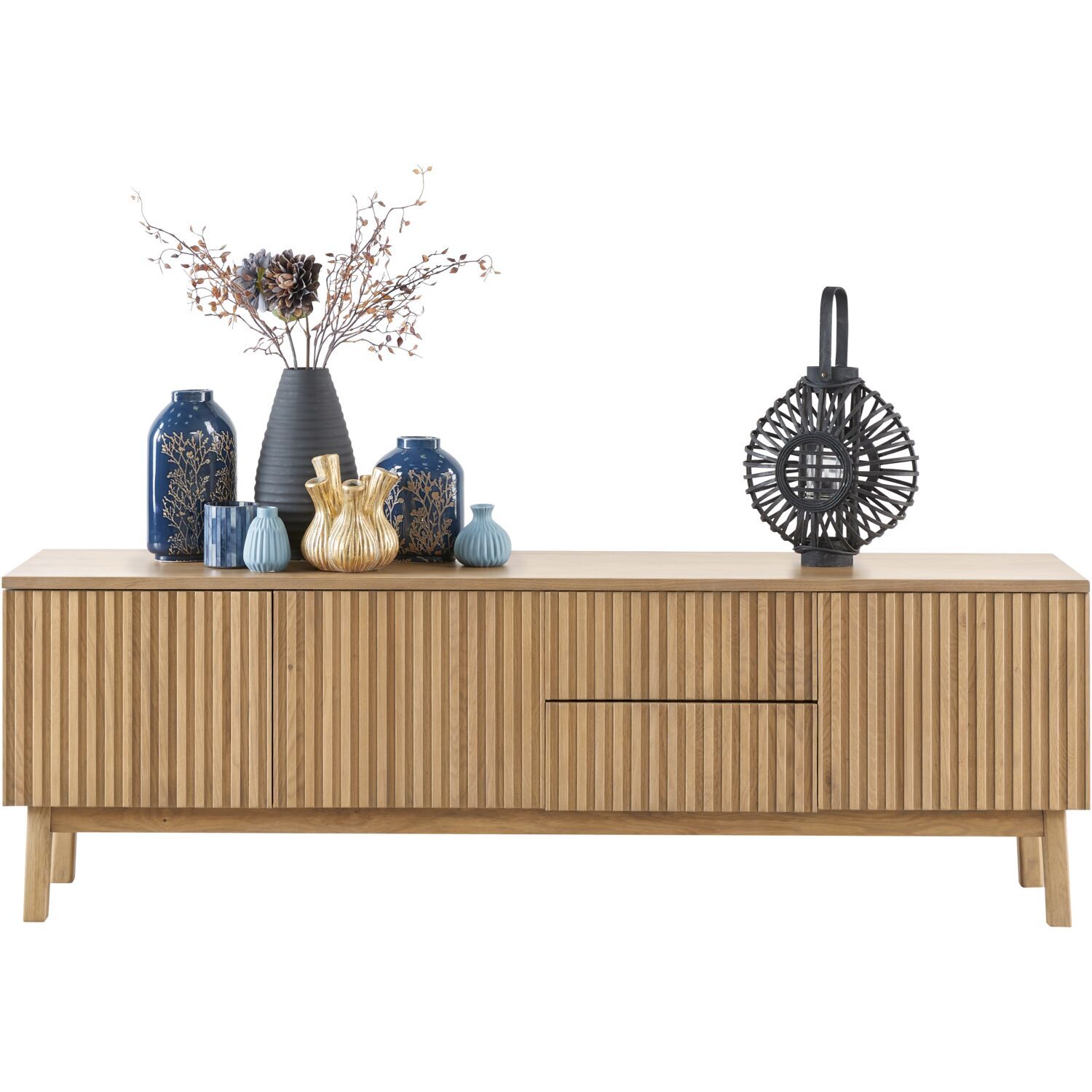 TV-meubel Arrosto eikenhout 58x180x40 cm light roast TV-meubel Arrosto eikenhout 58x180x40 cm light roast