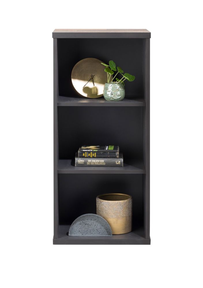 Avalon, hang- en staand mogelijk - element 45 cm - 3-niches - Driftwood