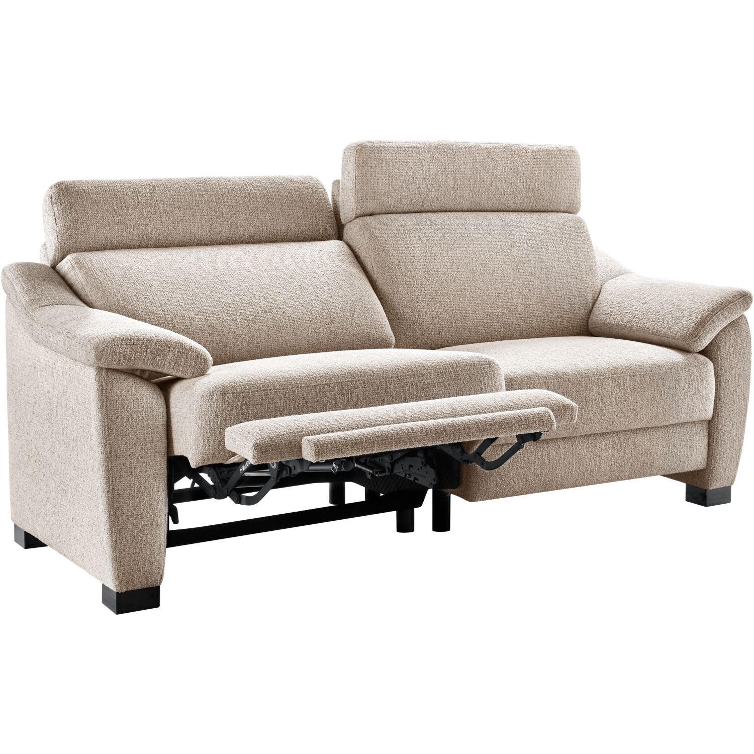 2,5 zitsbank Mirtho beige relaxfunctie Supreme comfort