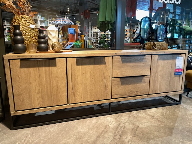 Cornedo dressoir 3dr, 2la natur decor