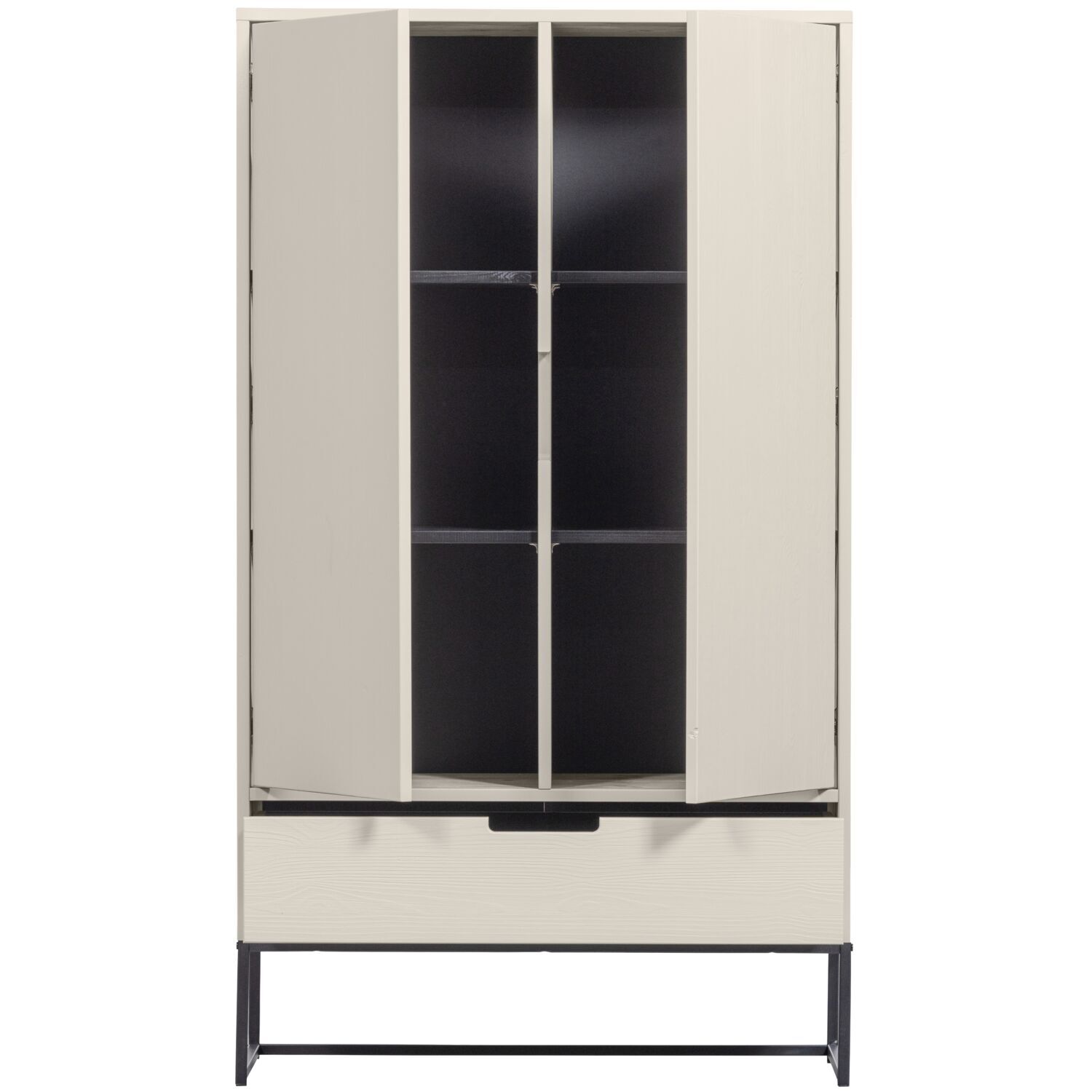 Opbergkast Albie 149x85x36 cm beige