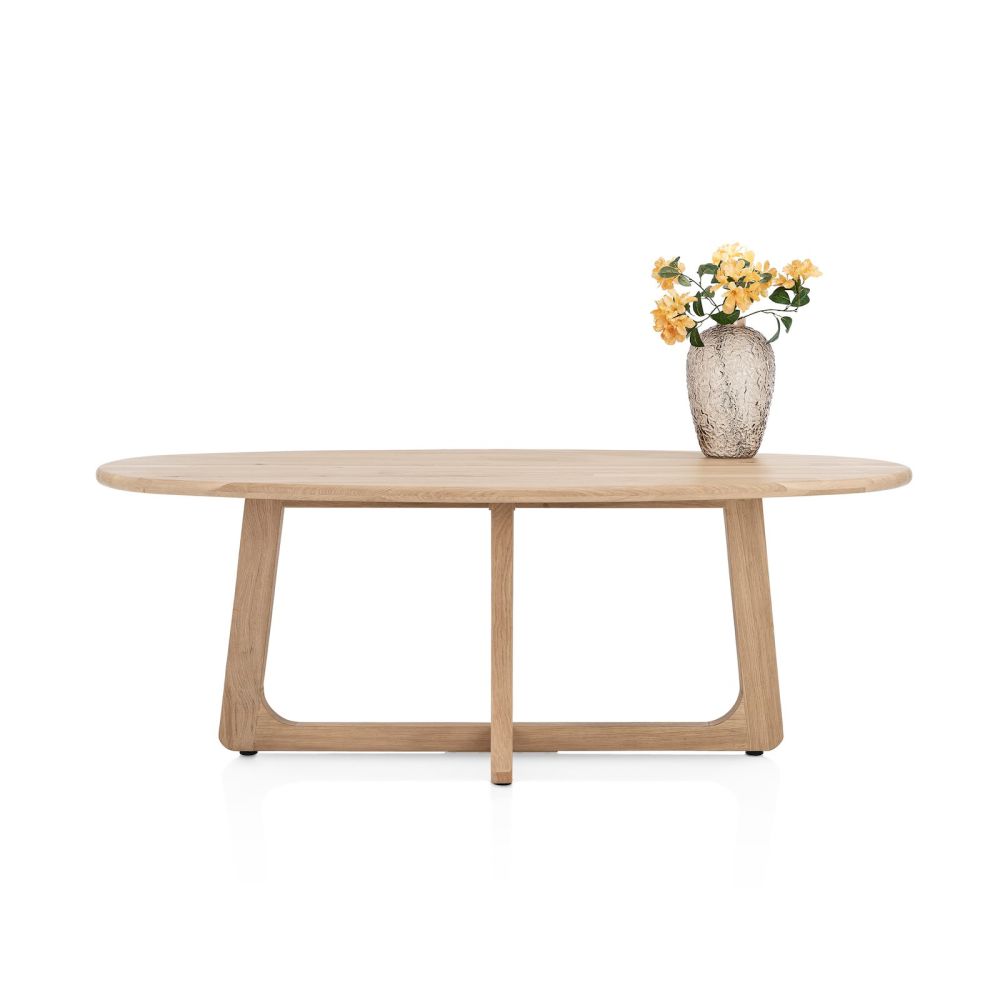 Almora, eetkamertafel 210 x 120 cm - Natural sand