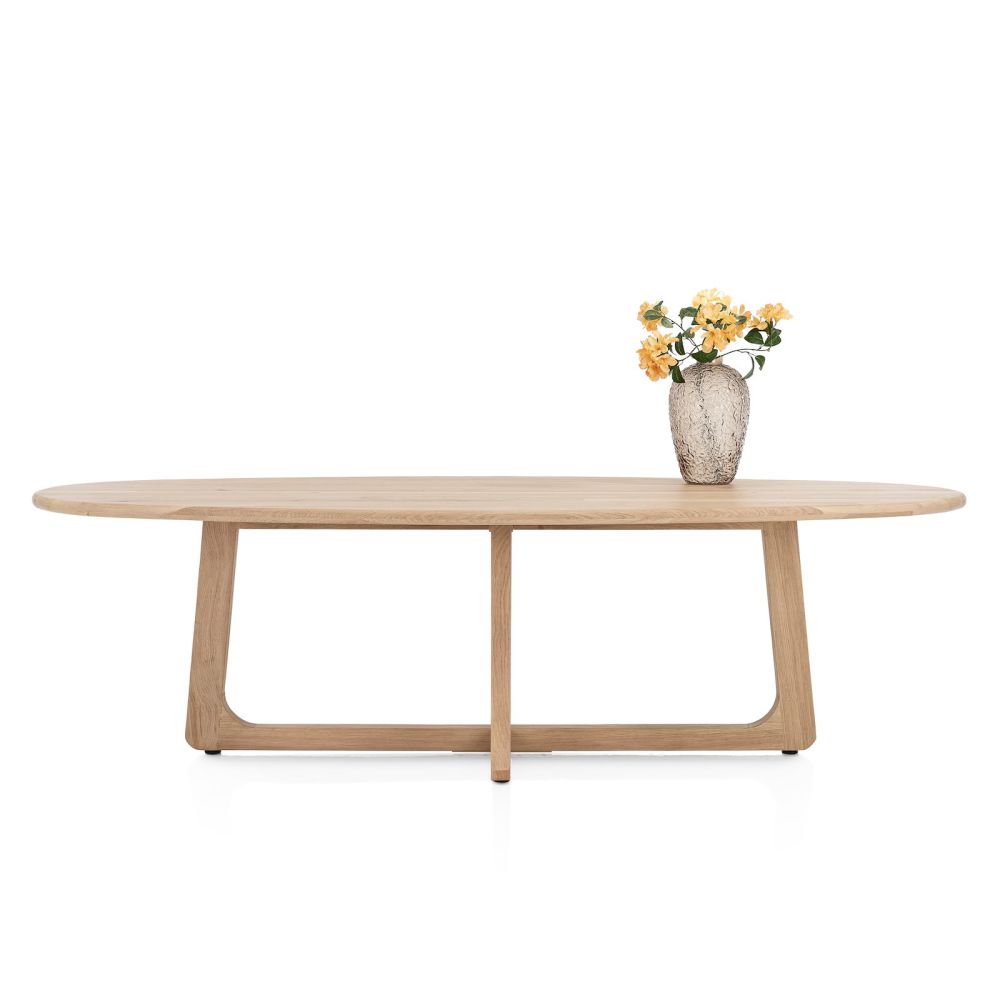 Almora, eetkamertafel 270 x 120 cm - Natural sand
