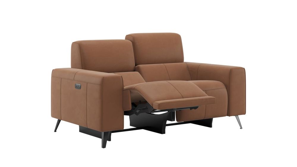 Caluso, 2-zits - elektrisch verstelbaar 4 motoren - incl. bonellvering