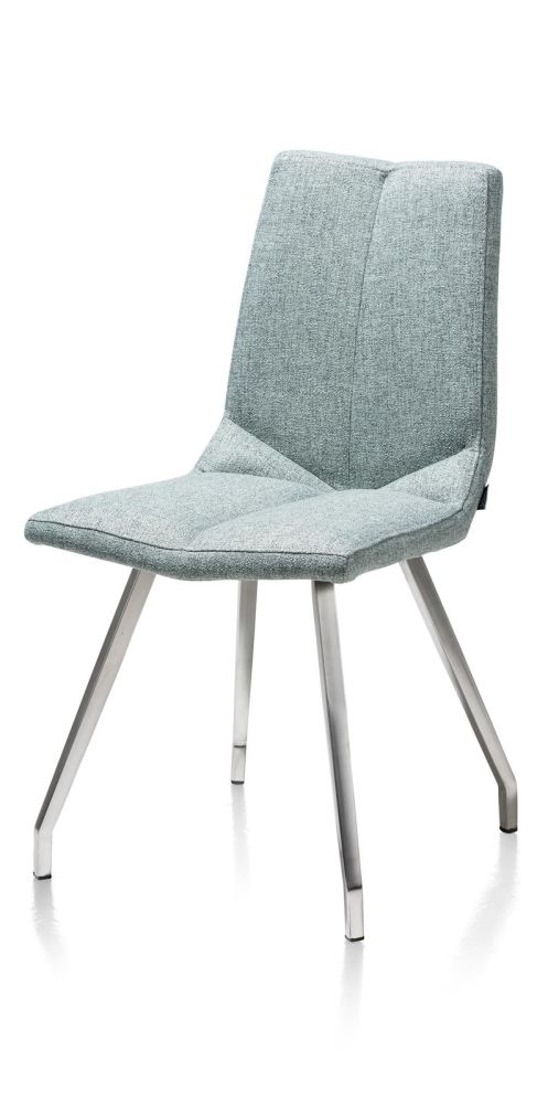 Artella, Eetkamerstoel RVS 4-Poots Artella, Eetkamerstoel RVS 4-Poots