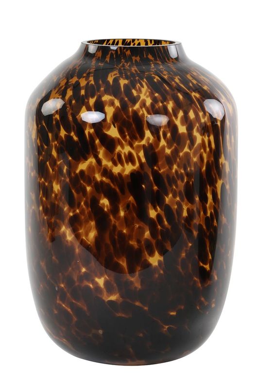 Azzano 153 5803456 vaas glas bruin-zwart