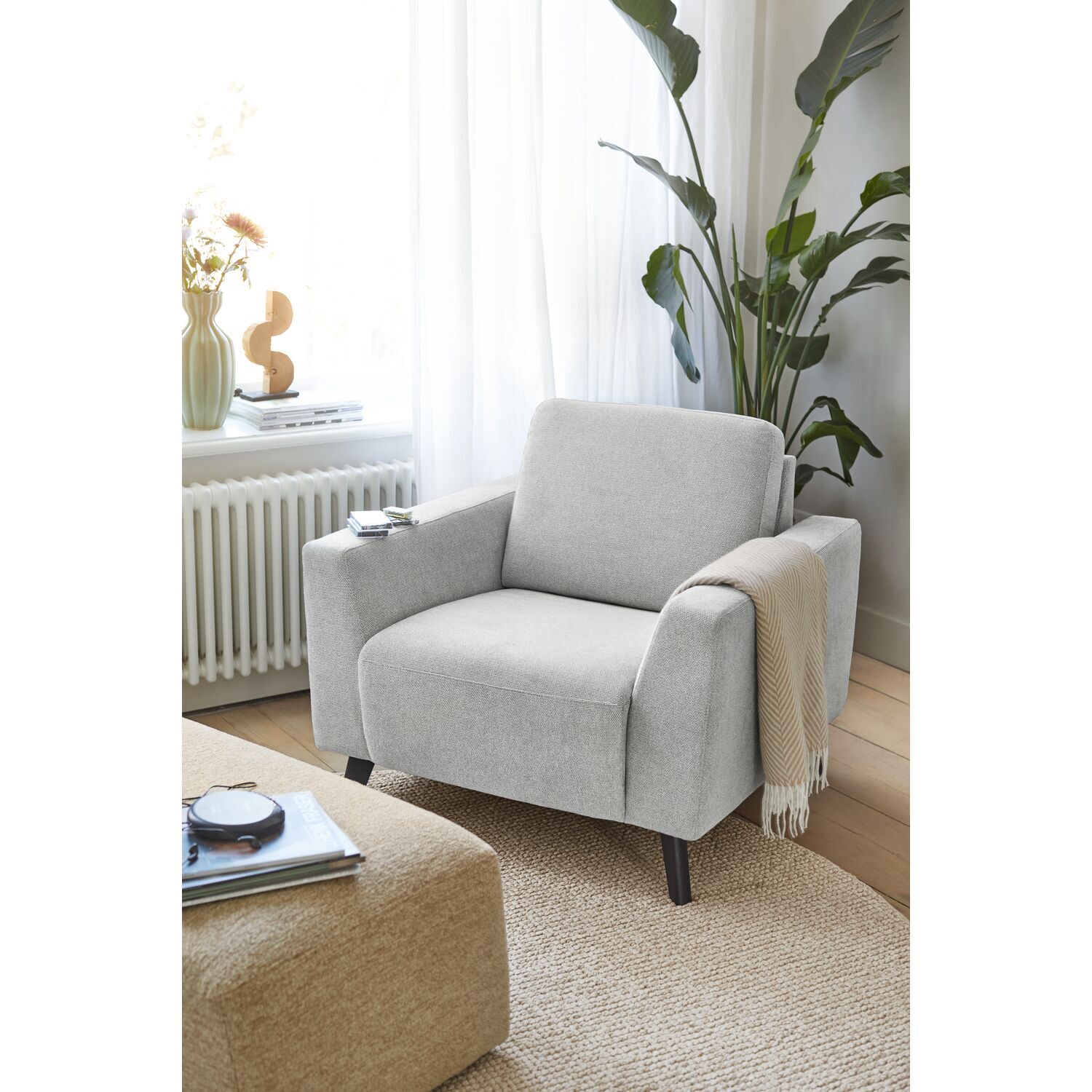 Fauteuil Nyborg grijs