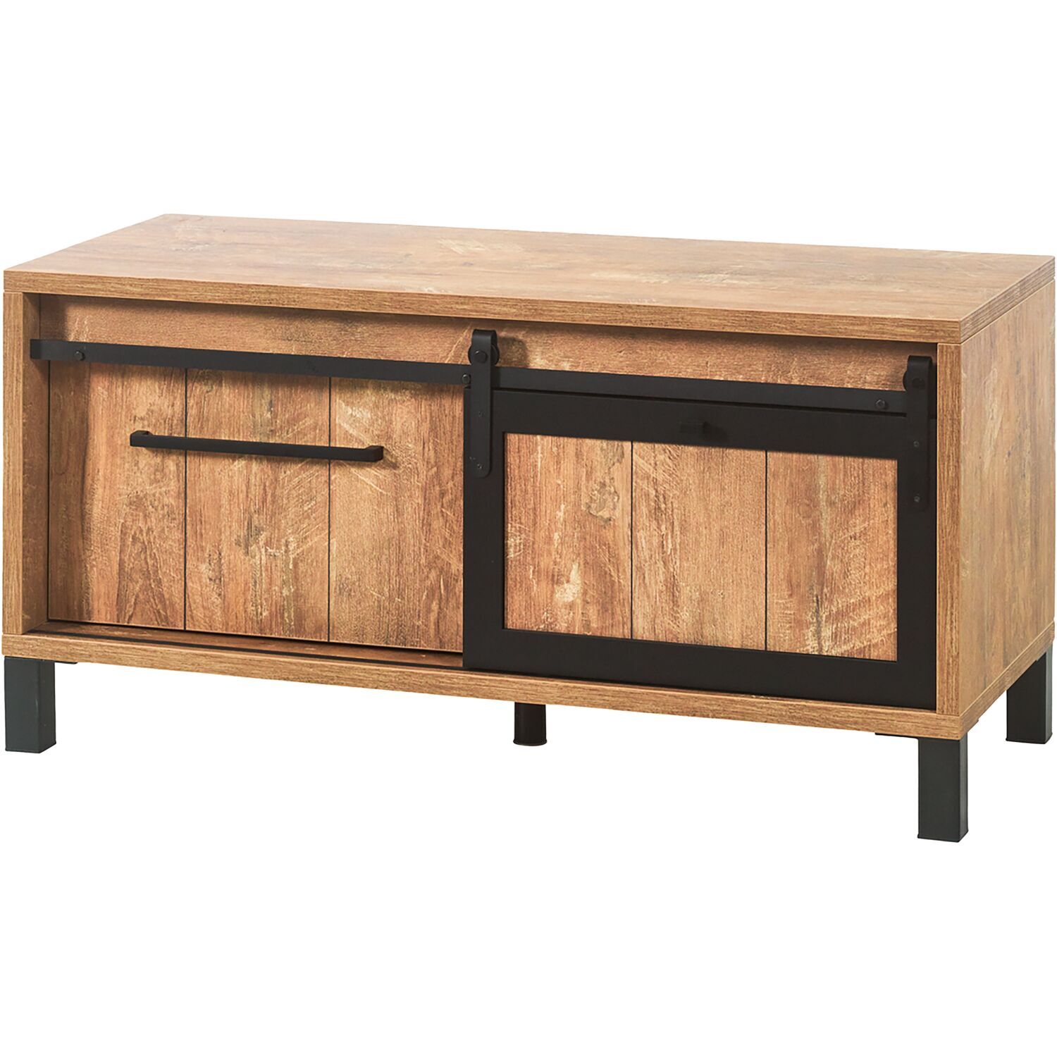 Tv-meubel Alva 122 cm bruin