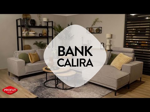 2-zitsbank Calira grijs