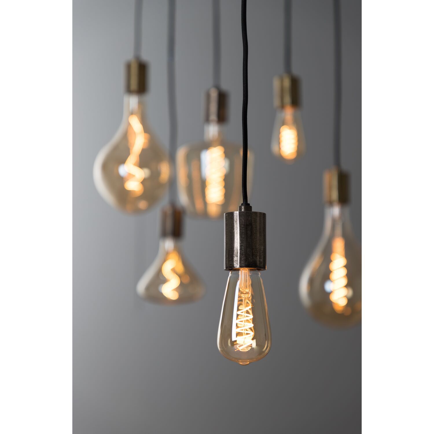 E27 Ledlamp Luce amber 4 Watt 6,5 cm hoekig