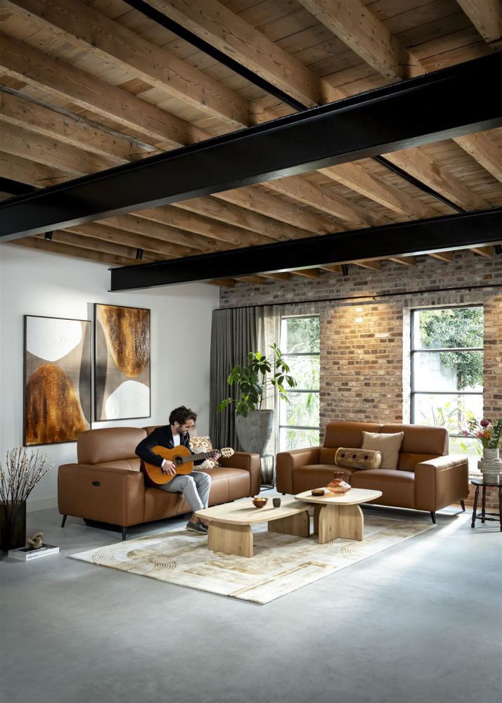 Caluso, 2-zits - elektrisch verstelbaar 4 motoren - incl. bonellvering