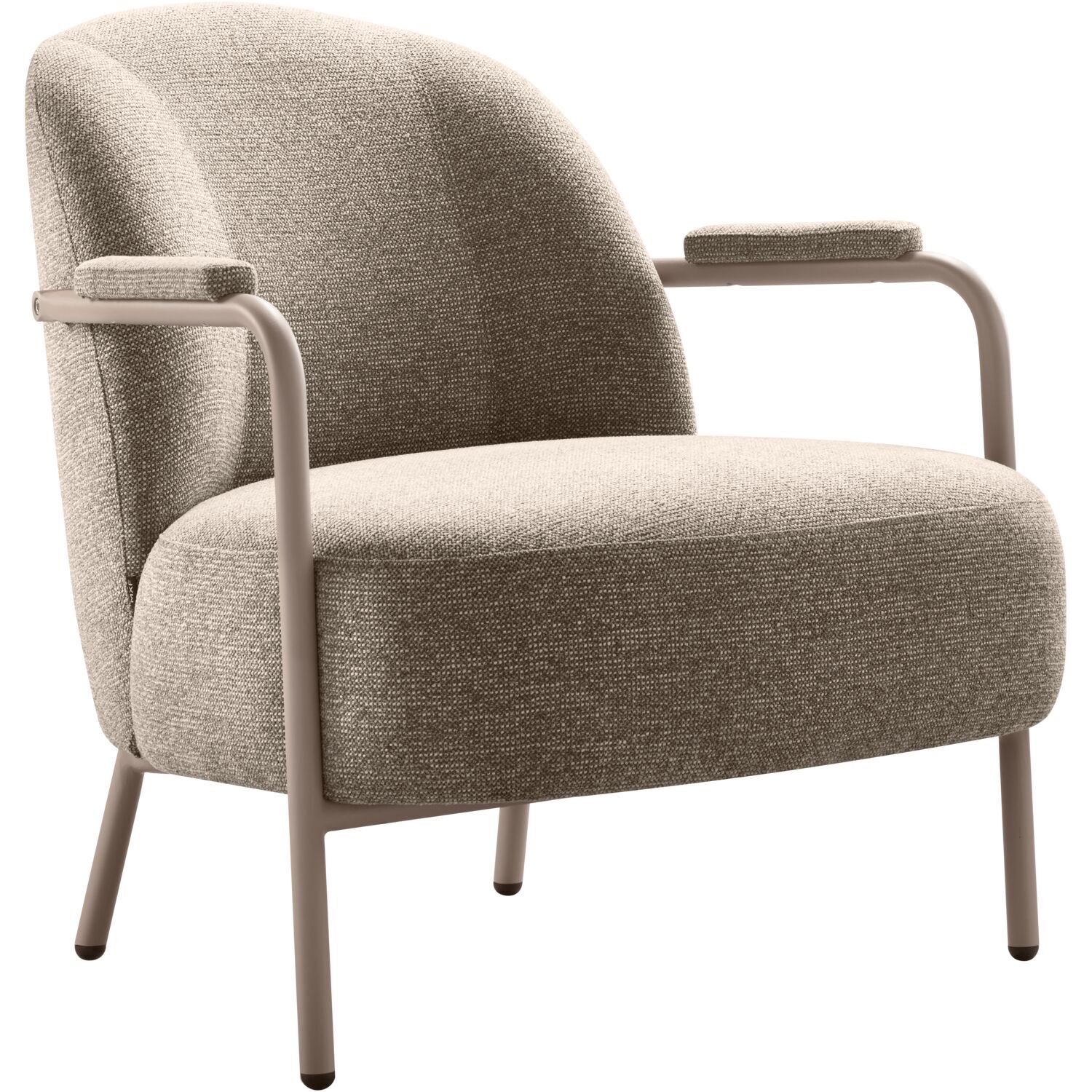 Fauteuil Galesse taupe