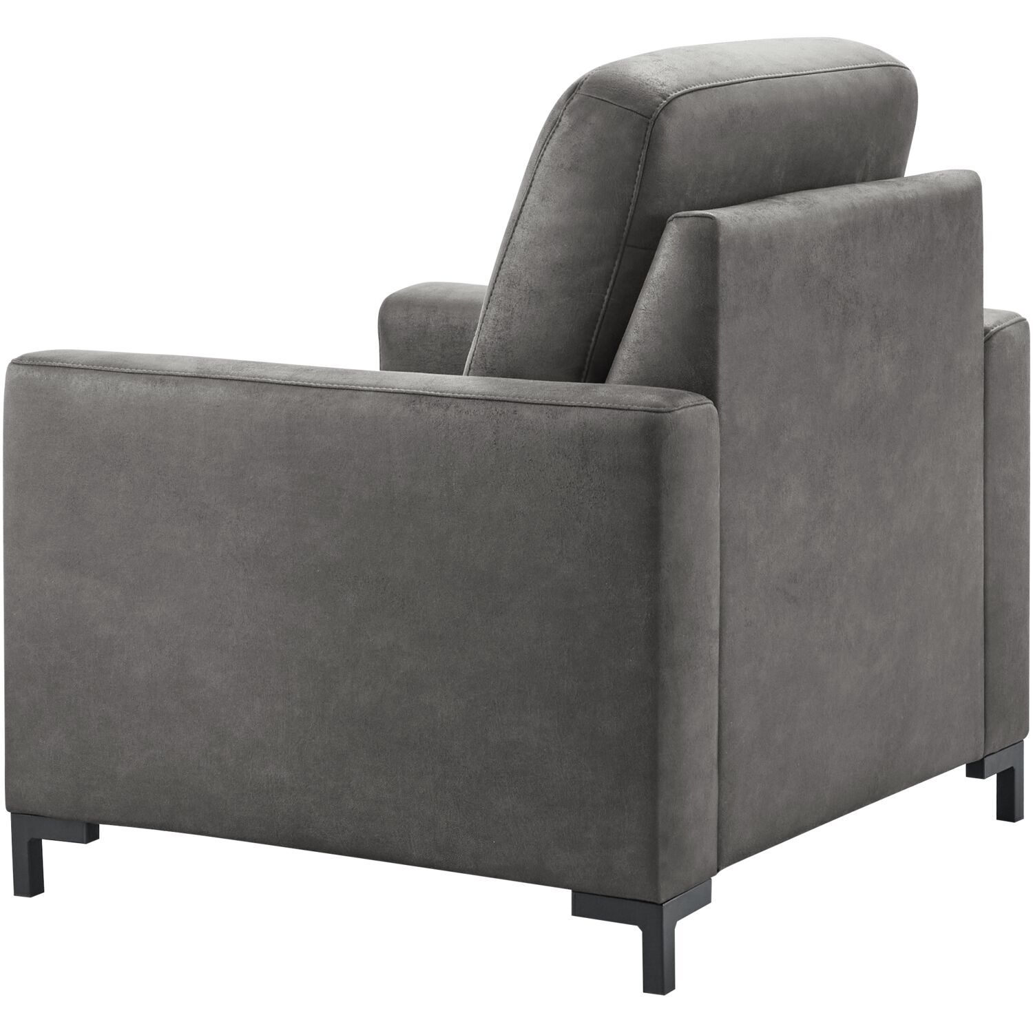 Fauteuil Mirtho antraciet + bonell en HR-schuim