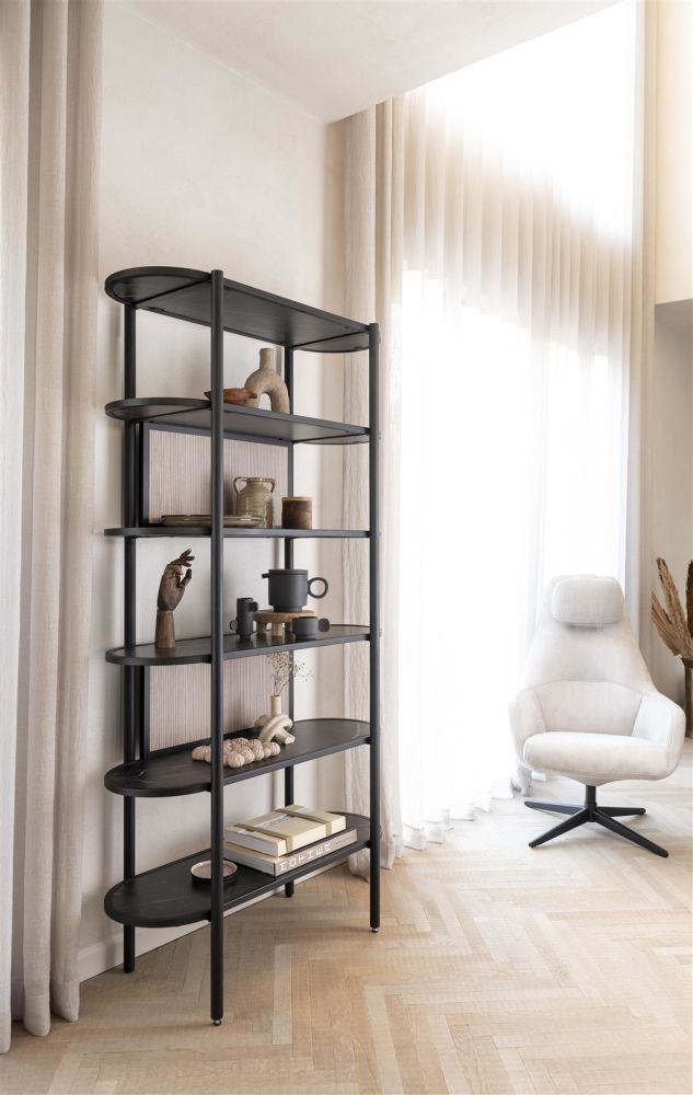 Aramon, salontafel diameter 75 cm. + 1-niche Aramon, salontafel diameter 75 cm. + 1-niche