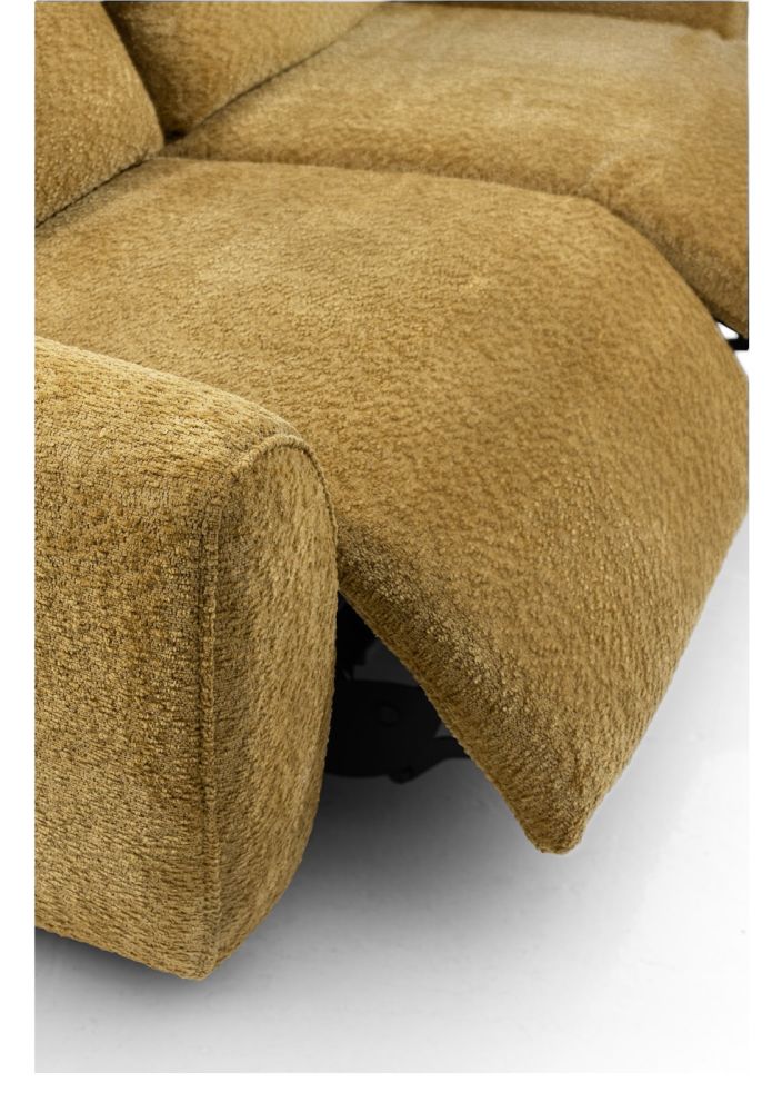 Albas, 2 zitsbank, verstelbare hoofdsteunen, 2x electrische voetensteun