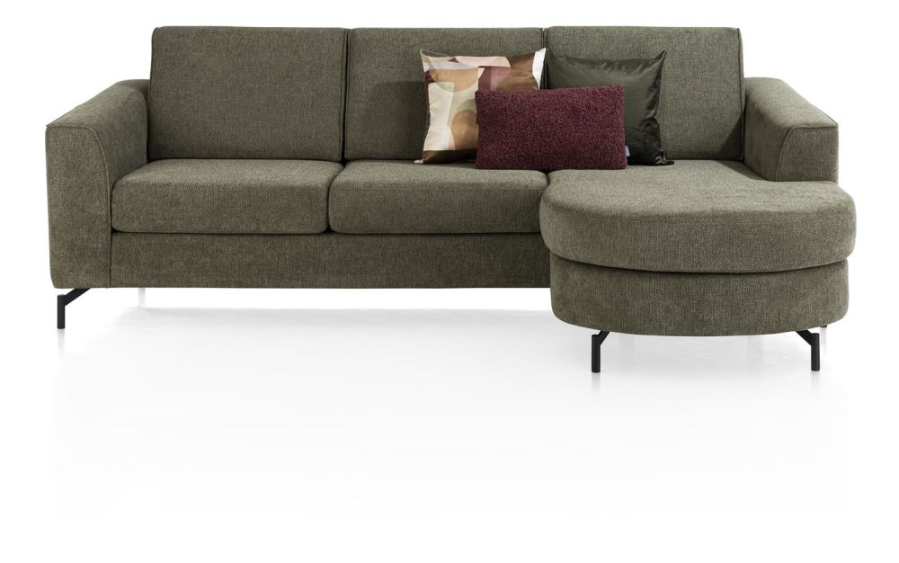 Alcona, 3-Zits Inclusief Longchair - Rechts (2-Armen)