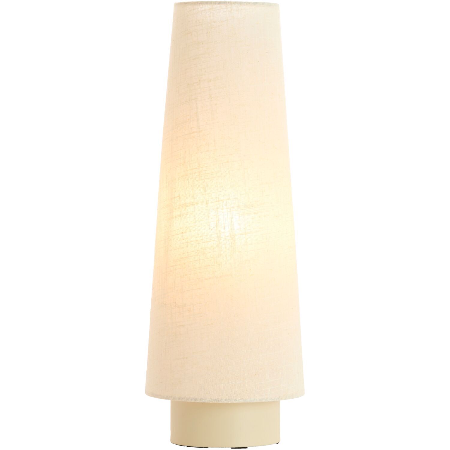 Tafellamp Dazoi L ecru linnen 1-lichts