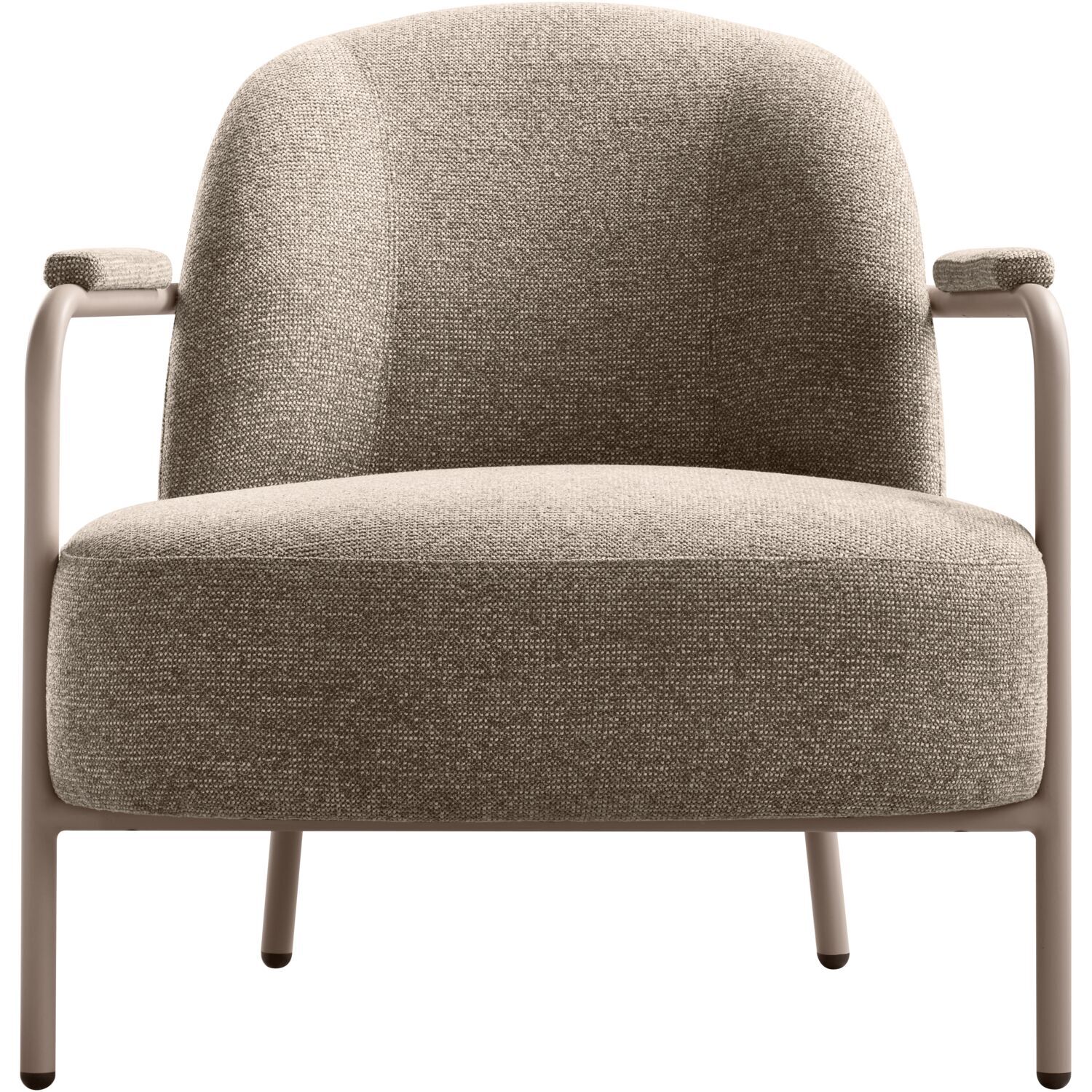 Fauteuil Galesse taupe
