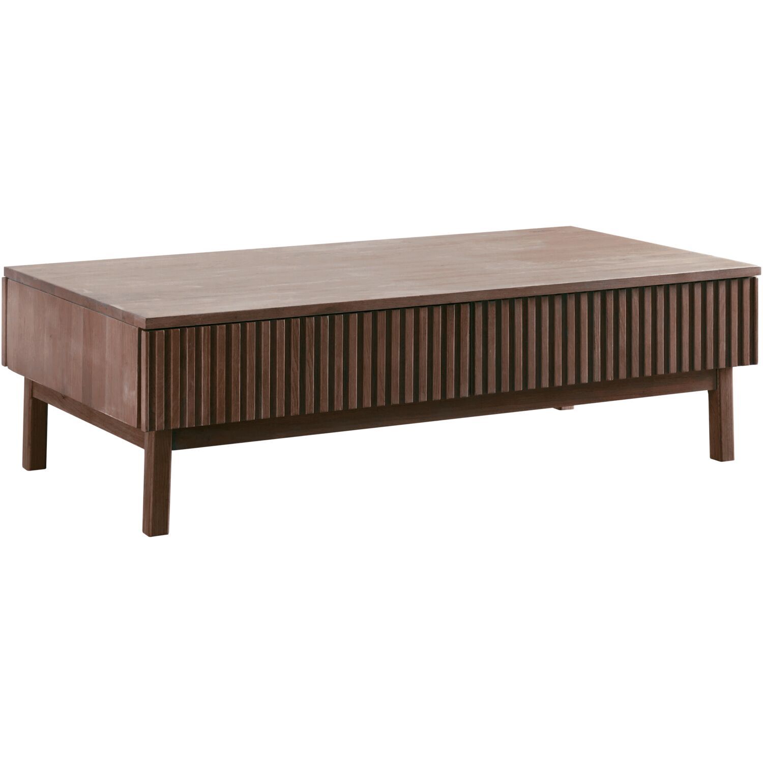 Salontafel Arrosto eikenhout 70x135 cm rechthoekig Dark Roast