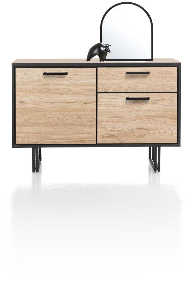 Avalon, dressoir 127 cm - 2-deuren + 1-lade - natural