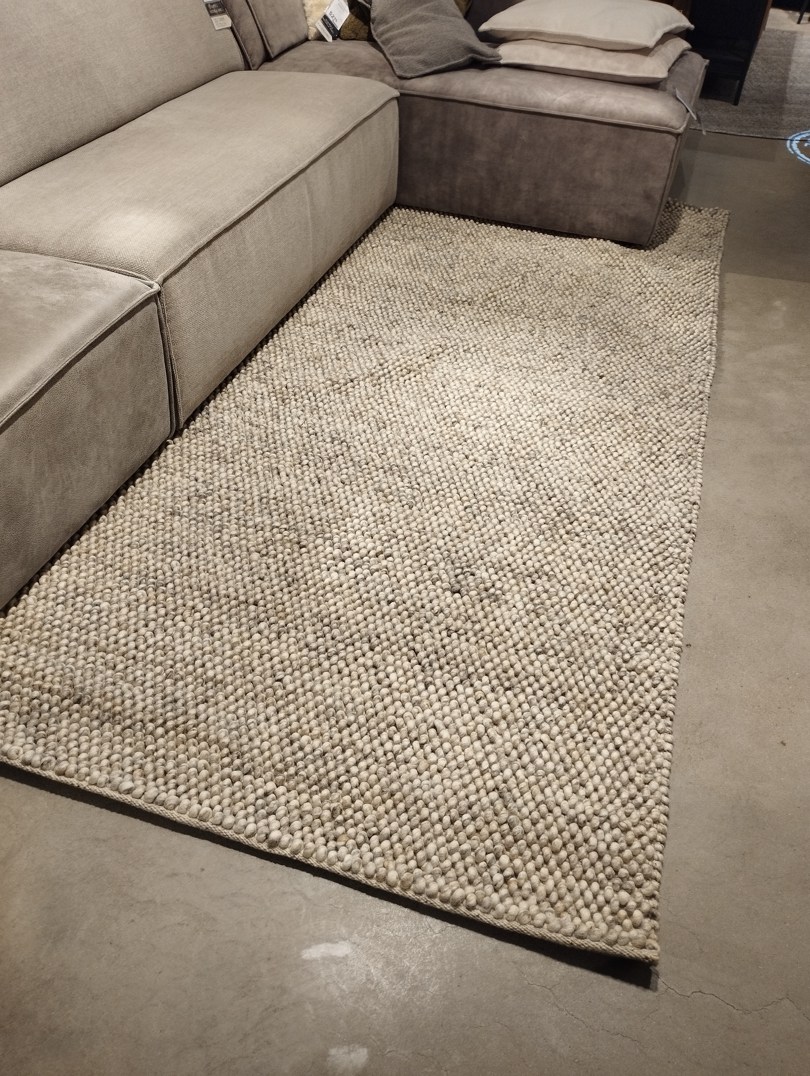 Cilento karpet 200x300 cm 115 naturel grey
