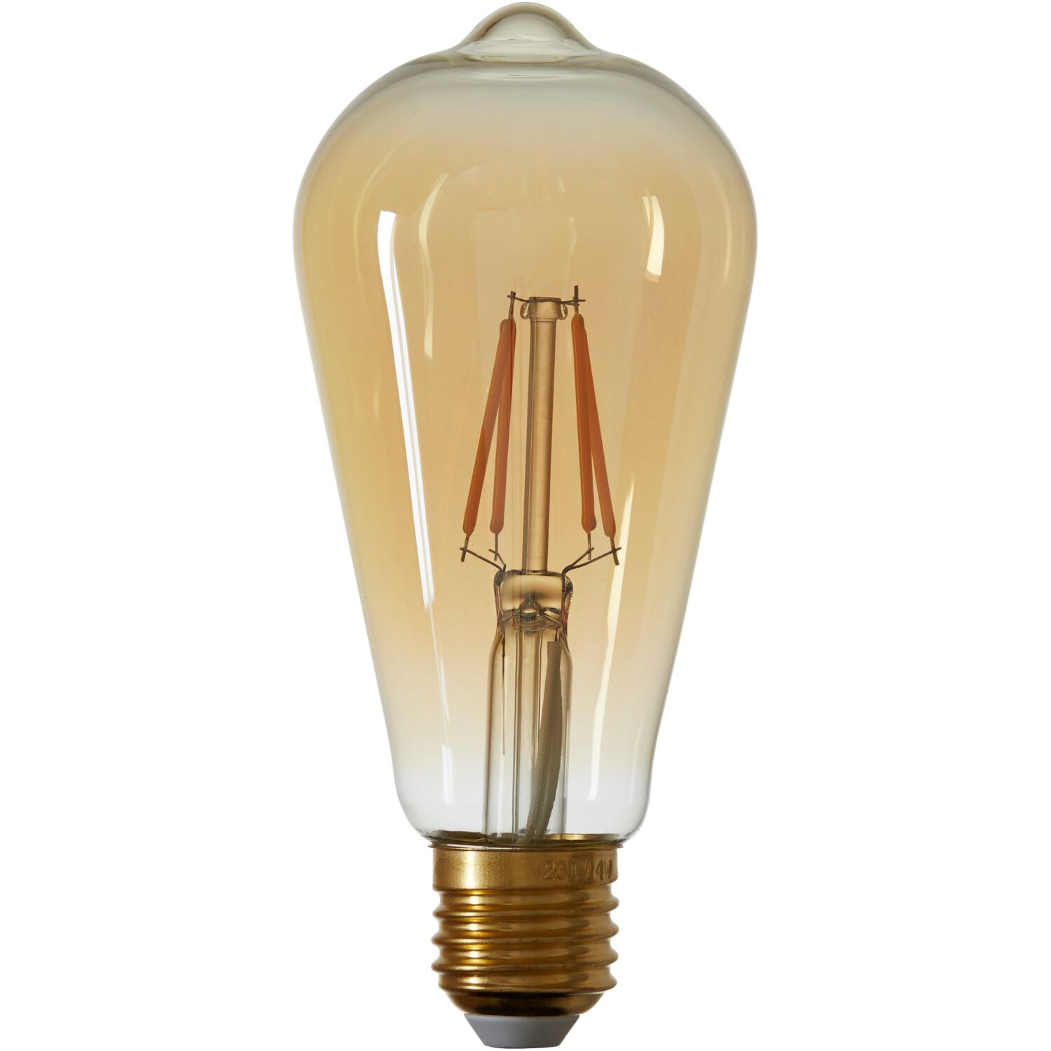 E27 Ledlamp Luce amber 4 Watt 6,4 cm hoekig