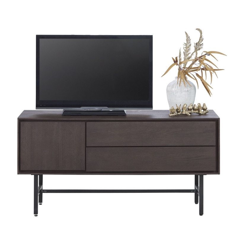 TV-meubel Belvio (125 Cm) dark oak fineer