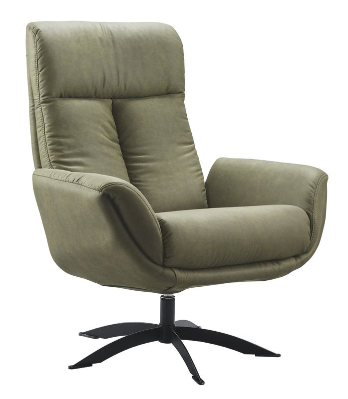 Draaifauteuil Langley groen