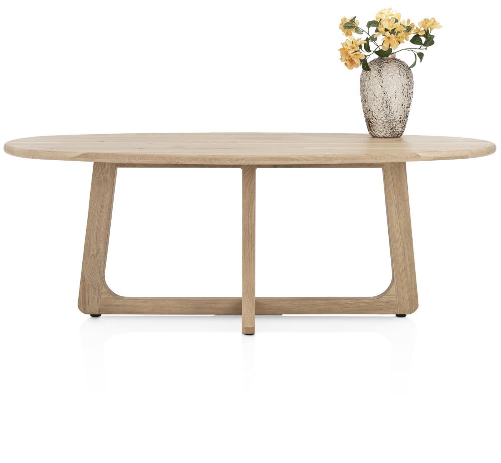 Almora, eetkamertafel 210 x 120 cm - Natural sand