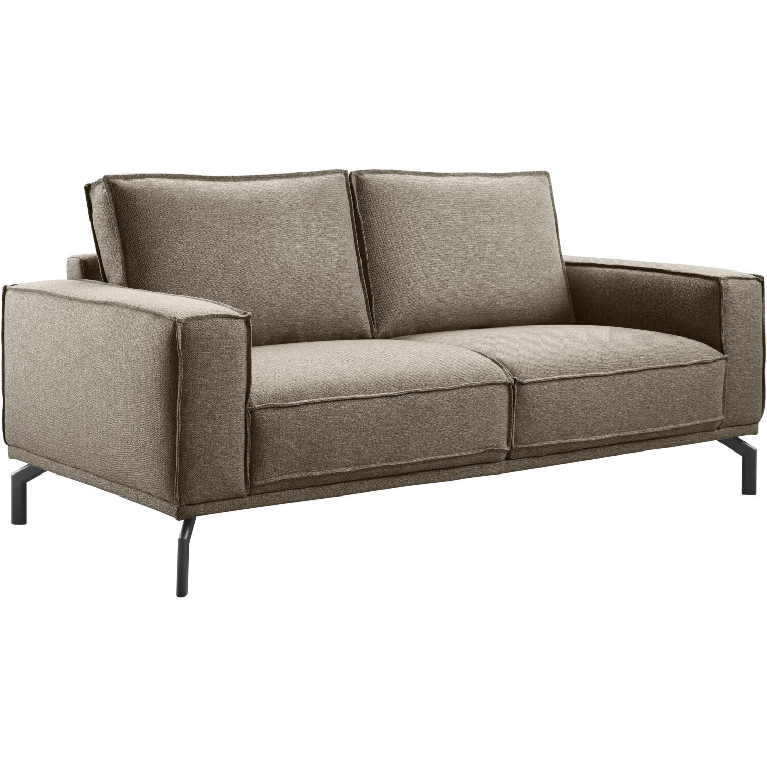 2,5 zitsbank Alburg grijs basic comfort