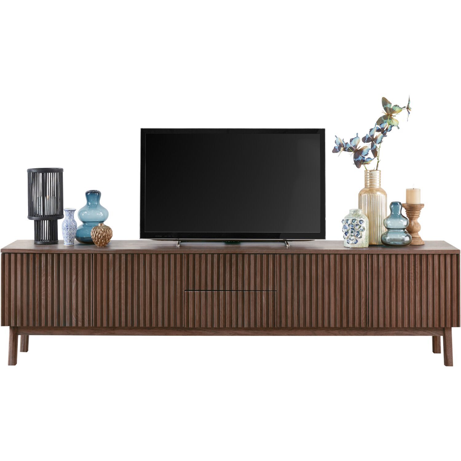 TV-meubel Arrosto eikenhout 58x225x40 cm Dark Roast TV-meubel Arrosto eikenhout 58x225x40 cm Dark Roast
