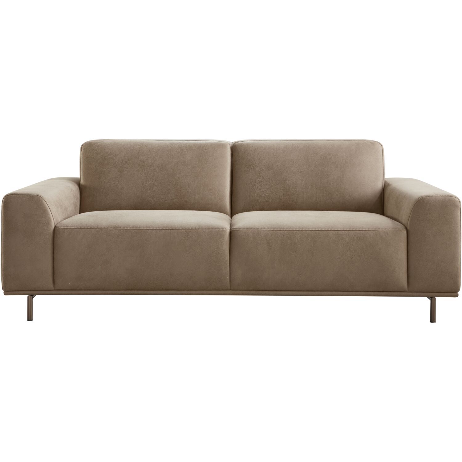 2,5 zitsbank Pantini microleder bruin premium comfort